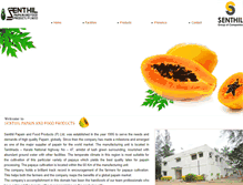 Tablet Screenshot of papainindia.com